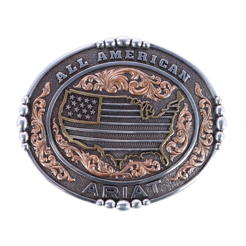 5469 All American Belt Buckle, Bronze